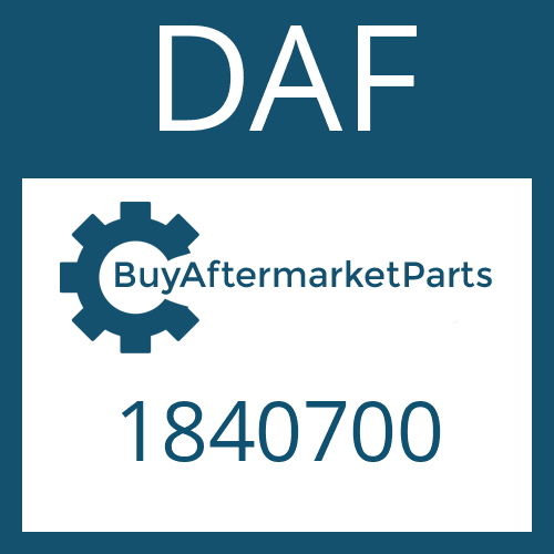 1840700 DAF OUTPUT NAS/10 B