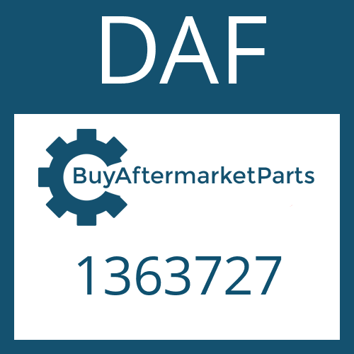 1363727 DAF INPUT SHAFT