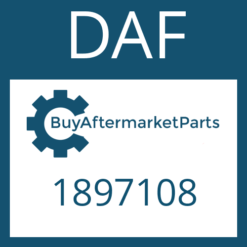 1897108 DAF SEALING WASHER