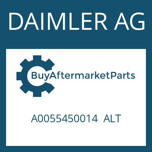 A0055450014 ALT DAIMLER AG SWITCH