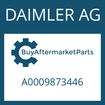 A0009873446 DAIMLER AG O-RING