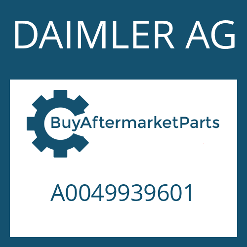 A0049939601 DAIMLER AG COMPRESSION SPRING