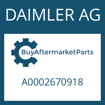 A0002670918 DAIMLER AG PISTON