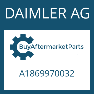 A1869970032 DAIMLER AG SCREW PLUG