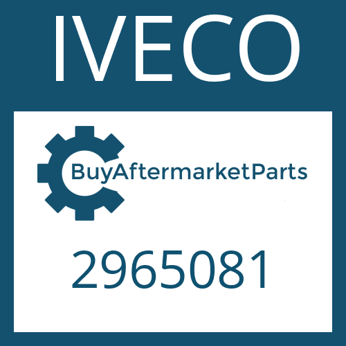 2965081 IVECO THRUST WASHER