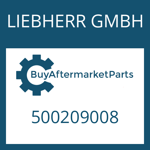 500209008 LIEBHERR GMBH WASHER