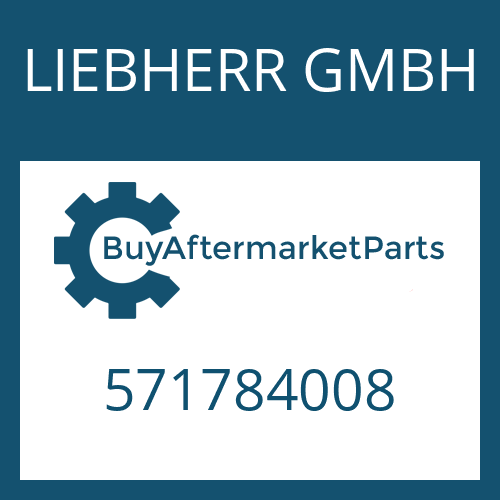 571784008 LIEBHERR GMBH SEALING RING