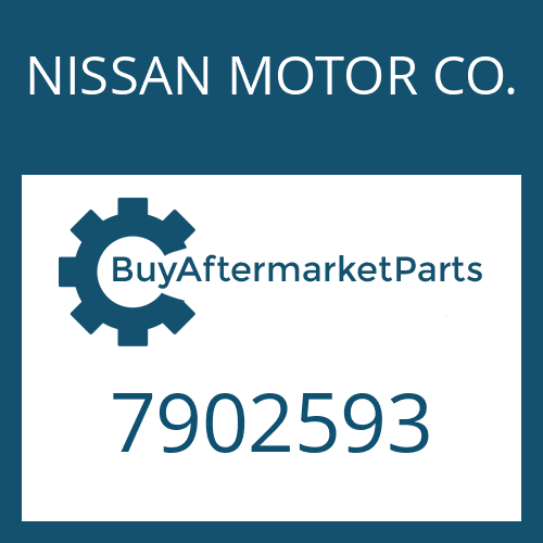 7902593 NISSAN MOTOR CO. SWITCH