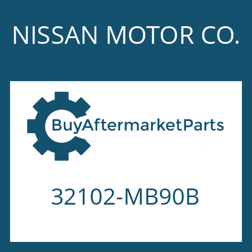 32102-MB90B NISSAN MOTOR CO. SCREW PLUG