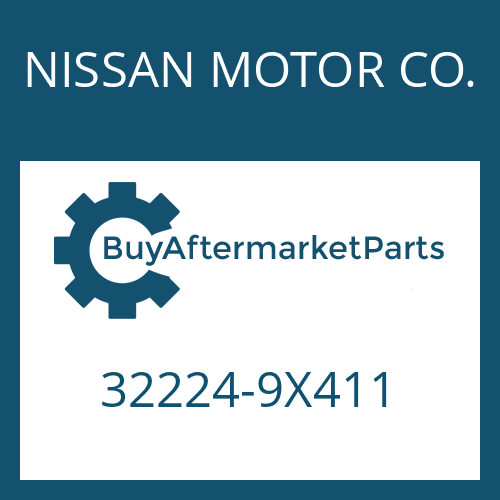 32224-9X411 NISSAN MOTOR CO. WASHER