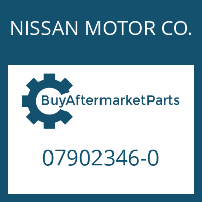 07902346-0 NISSAN MOTOR CO. SYNCHRO.RING