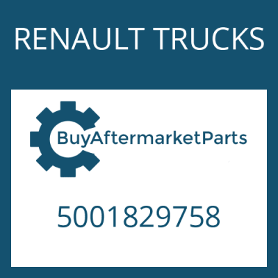 5001829758 RENAULT TRUCKS HELICAL GEAR