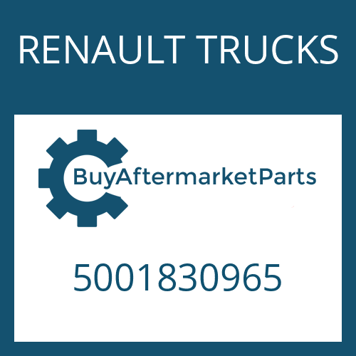 5001830965 RENAULT TRUCKS FIXING PLATE