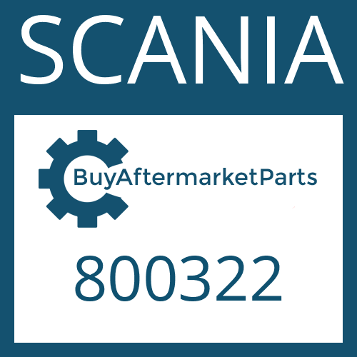 800322 SCANIA SET SCREW