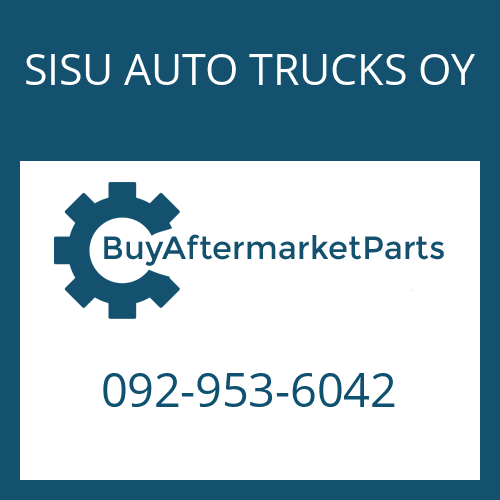 092-953-6042 SISU AUTO TRUCKS OY RETAINING RING