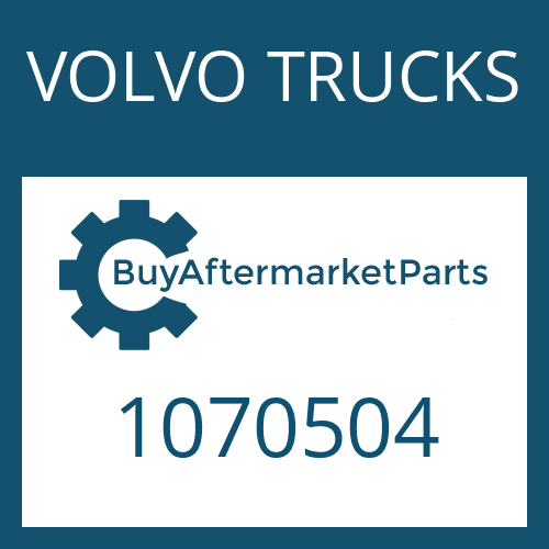 1070504 VOLVO TRUCKS GASKET