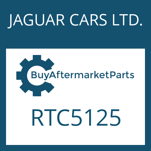 RTC5125 JAGUAR CARS LTD. OUTER CLUTCH DISC