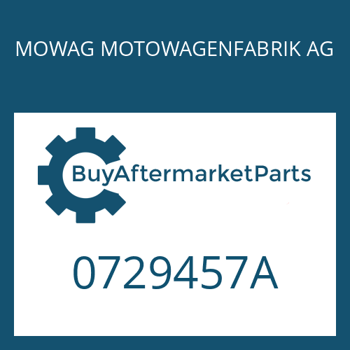 0729457A MOWAG MOTOWAGENFABRIK AG REDUCTION VALVE