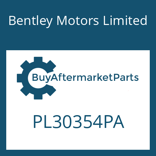 PL30354PA Bentley Motors Limited SWITCH