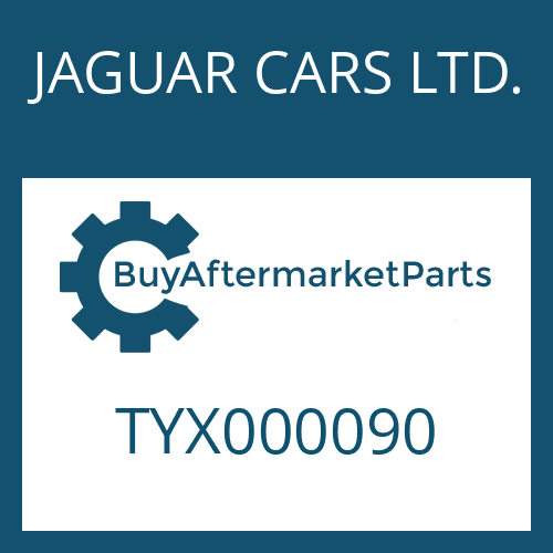 TYX000090 JAGUAR CARS LTD. O-RING