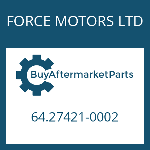 64.27421-0002 FORCE MOTORS LTD PULSE SENSOR