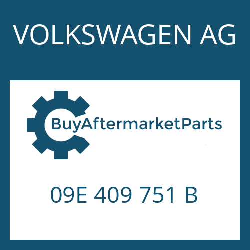 09E 409 751 B VOLKSWAGEN AG DIFFERENTIAL