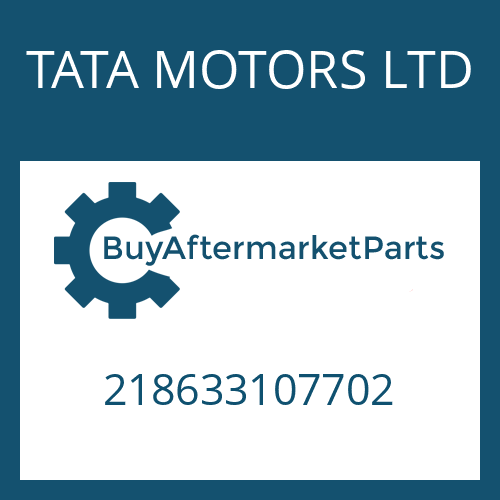 218633107702 TATA MOTORS LTD SEAL KIT