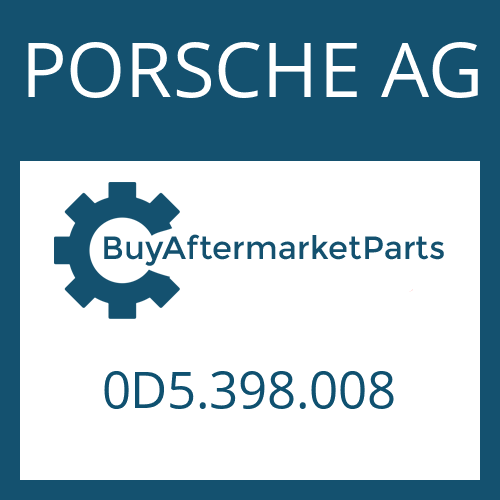 0D5.398.008 PORSCHE AG BREATHER