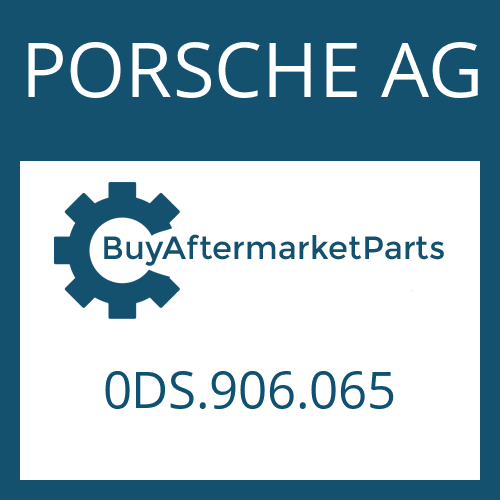 0DS.906.065 PORSCHE AG PRESSURE REGULATOR