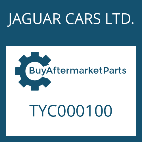 TYC000100 JAGUAR CARS LTD. KABELKLEMME