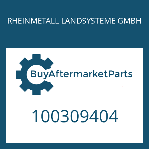 100309404 RHEINMETALL LANDSYSTEME GMBH IND.TRANSMITTER