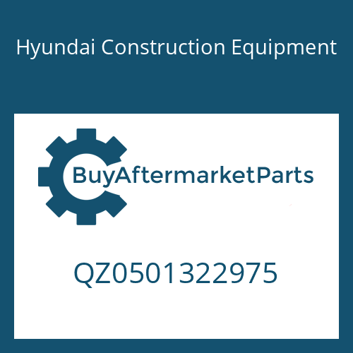 QZ0501322975 Hyundai Construction Equipment O-RING