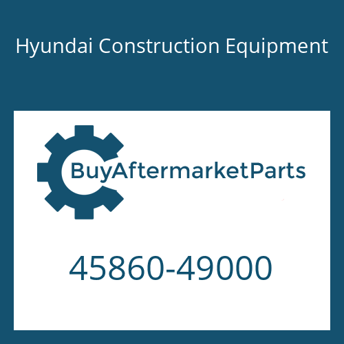 45860-49000 Hyundai Construction Equipment COLLAR NUT