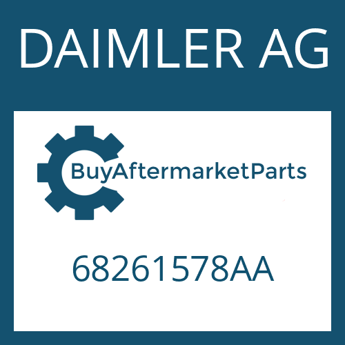 68261578AA DAIMLER AG GASKET