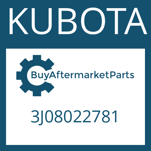 3J08022781 KUBOTA OIL SIGHT GLASS