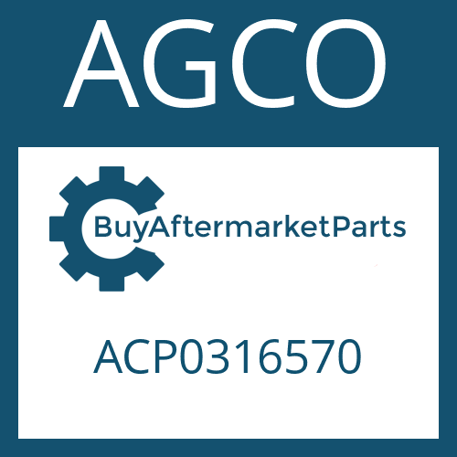 ACP0316570 AGCO DISC