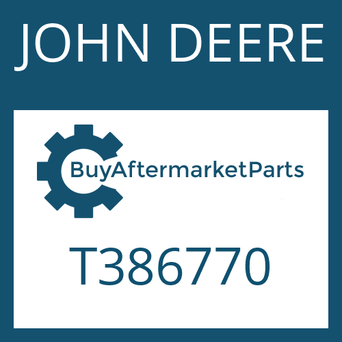 T386770 JOHN DEERE SHIM PLATE