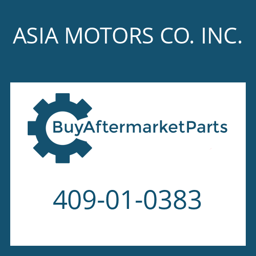 409-01-0383 ASIA MOTORS CO. INC. SPRING WASHER