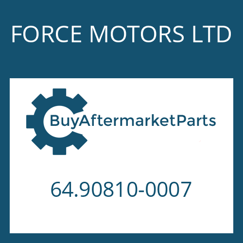 64.90810-0007 FORCE MOTORS LTD RETAINING RING