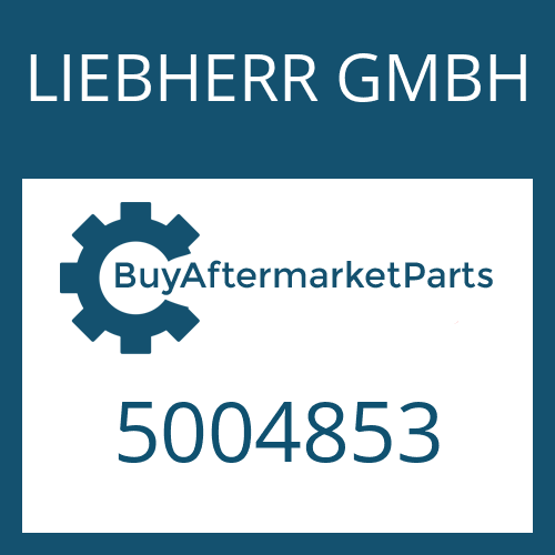 5004853 LIEBHERR GMBH RETAINING RING