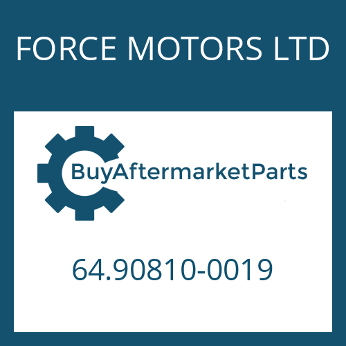 64.90810-0019 FORCE MOTORS LTD RETAINING RING