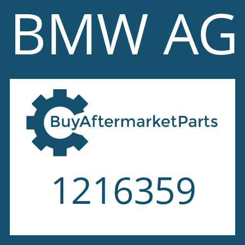 1216359 BMW AG INTERMEDIATE SHAFT