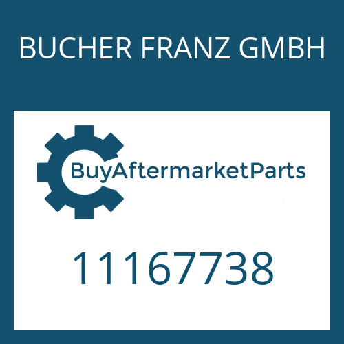 11167738 BUCHER FRANZ GMBH HOUSING