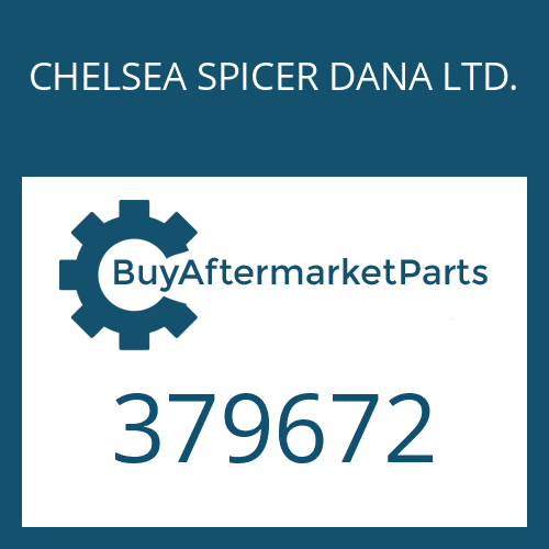 379672 CHELSEA SPICER DANA LTD. PLUG