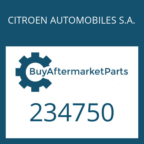 234750 CITROEN AUTOMOBILES S.A. FREE WHEEL RING