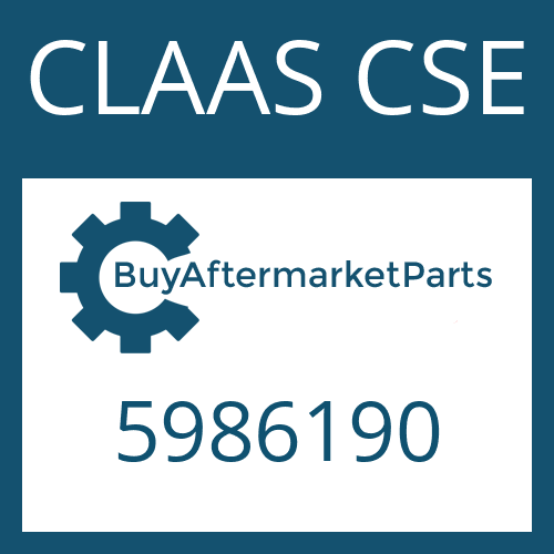 5986190 CLAAS CSE HEXALOBULAR DRIVING SCREW