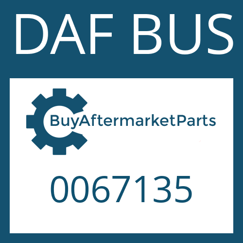 0067135 DAF BUS DRIVER