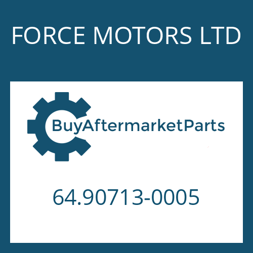 64.90713-0005 FORCE MOTORS LTD INTERMEDIATE WASHER