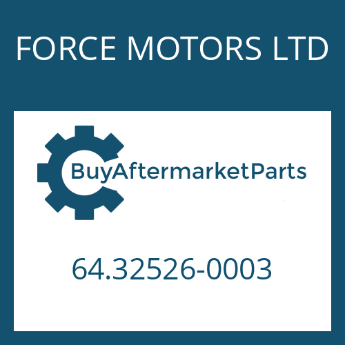 64.32526-0003 FORCE MOTORS LTD SLIDING PAD