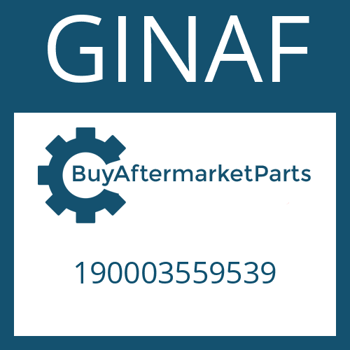 190003559539 GINAF SEALING RING